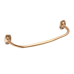 Sketch Kitchen Towel Rail shown in silicon bronze.