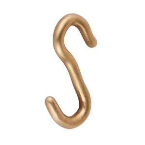 Sketch S Hook shown in burnished bronze.