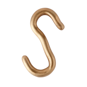 Sketch S hook shown in our burnished bronze finish.