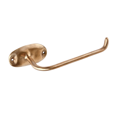 Sketch Toilet Roll Holder Right Hand shown in our burnished bronze finish