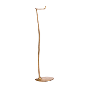 Sketch Freestanding Toilet Roll Holder shown in our burnished bronze finish.