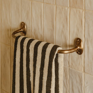 Photography by Joey Kendal Brown | Sketch Hand Towel Rail shown in burnished bronze.