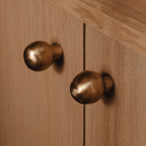 Project by Jake Solomon | Photography by Joey Kendal Brown | Sketch Cabinet Knob shown in silicon bronze.