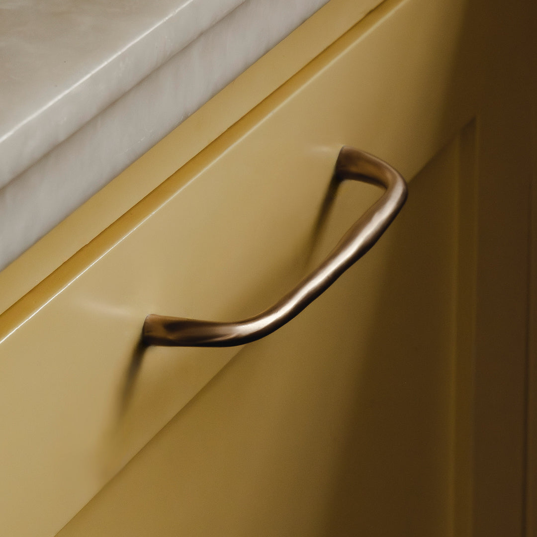 Project by Jake Solomon | Photography by Joey Kendal Brown | Sketch Cabinet Handle shown in our silicon bronze.