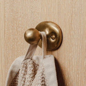 Photography by Joey Kendal Brown | Sketch Round Wall Hook shown in burnished bronze.