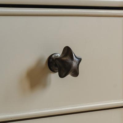 Photography by Joey Kendal Brown | Whimsical Star Knob shown in our dark aged bronze finish.