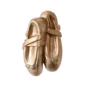 Whimsical Ballet Shoes Silicon Bronze Cabinet Knob