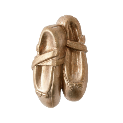 Whimsical Ballet Shoes Silicon Bronze Cabinet Knob