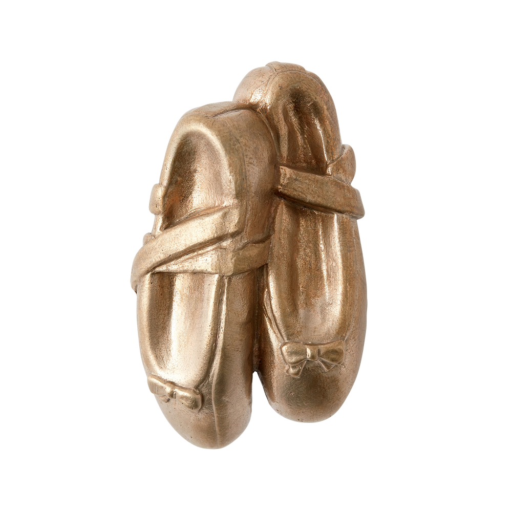 Whimsical Ballet Shoes Silicon Bronze Cabinet Knob