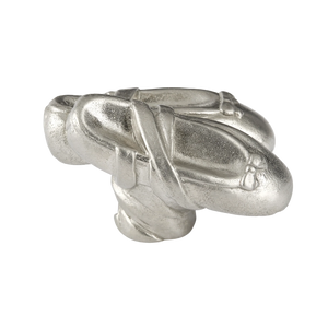 Whimsical Ballet Shoes White Bronze Cabinet Knob