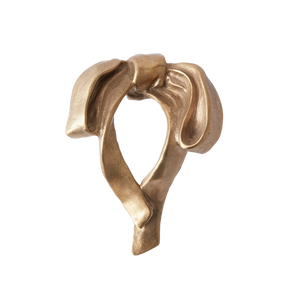 Whimsical Bow Silicon Bronze Cabinet Knob
