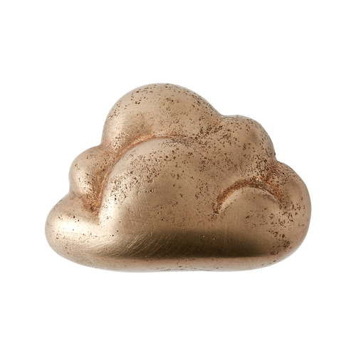 Whimsical Cloud Silicon Bronze Cabinet Knob