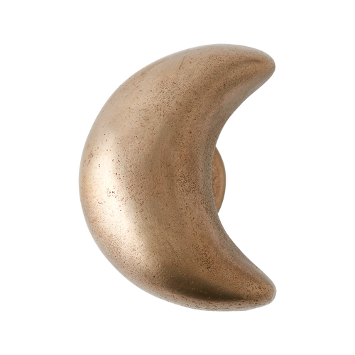 Whimsical Moon Silicon Bronze Cabinet Knob