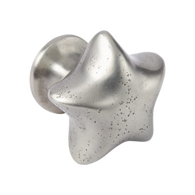 Whimsical Star White Bronze Wall Hook