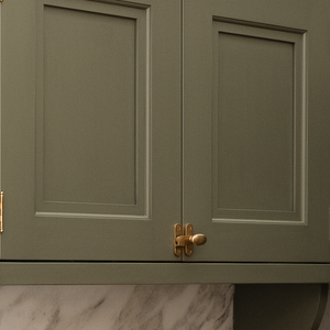 Project by Whittney Parkinson Design. Photography by Sarah Shields Photo. Product shown in our aged brass (BEL) finish. 