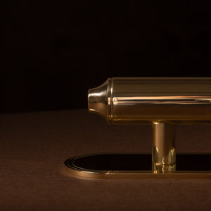 Barwick Plain T-Bar Handle With Backplate Plain