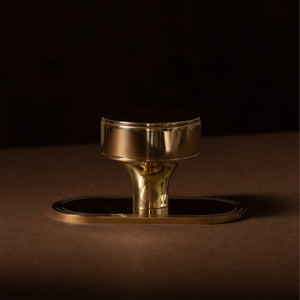 Barwick Plain Robe Hook with Backplate