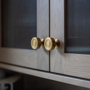 Design by Lindsay Laine Interiors. Product shown in our aged brass (BEL) finish.