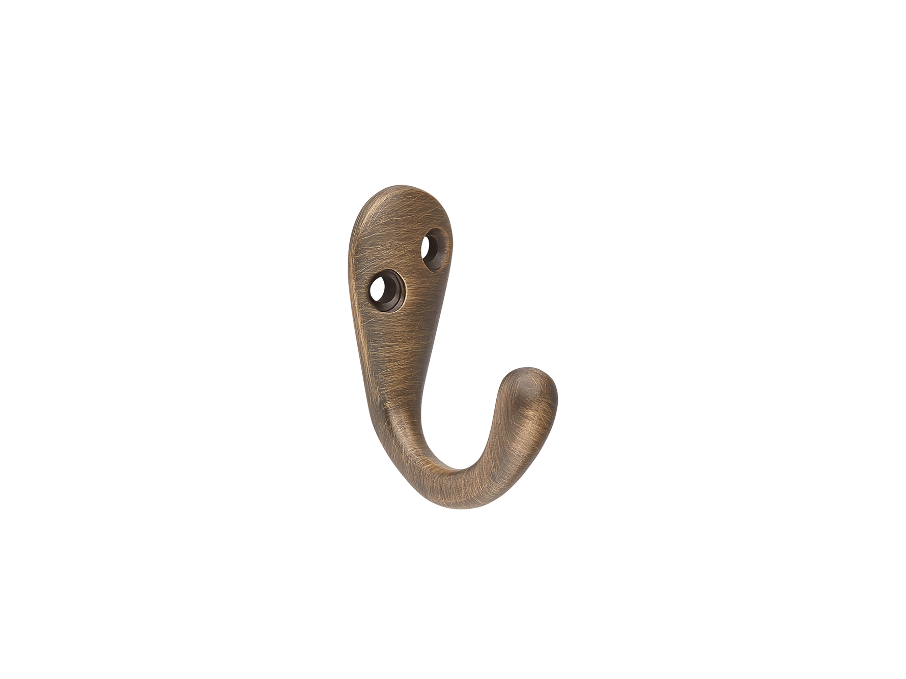 Solid Brass Coat and Hat Hook