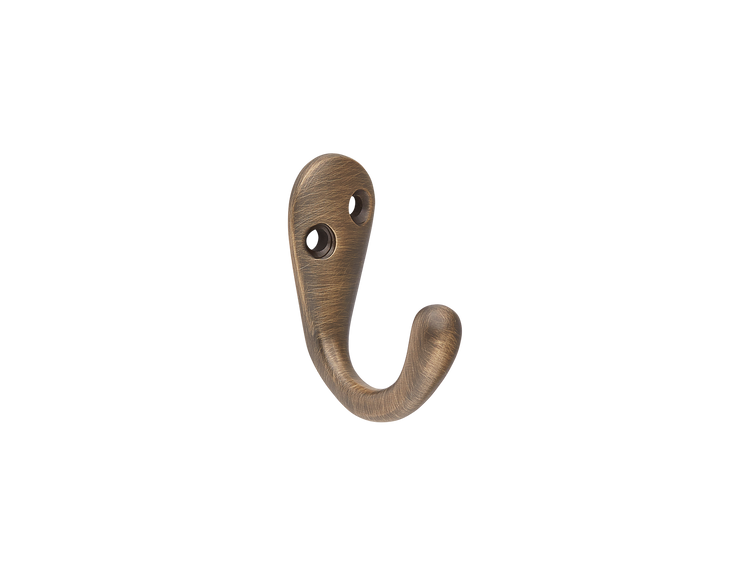 Solid Brass Coat and Hat Hook