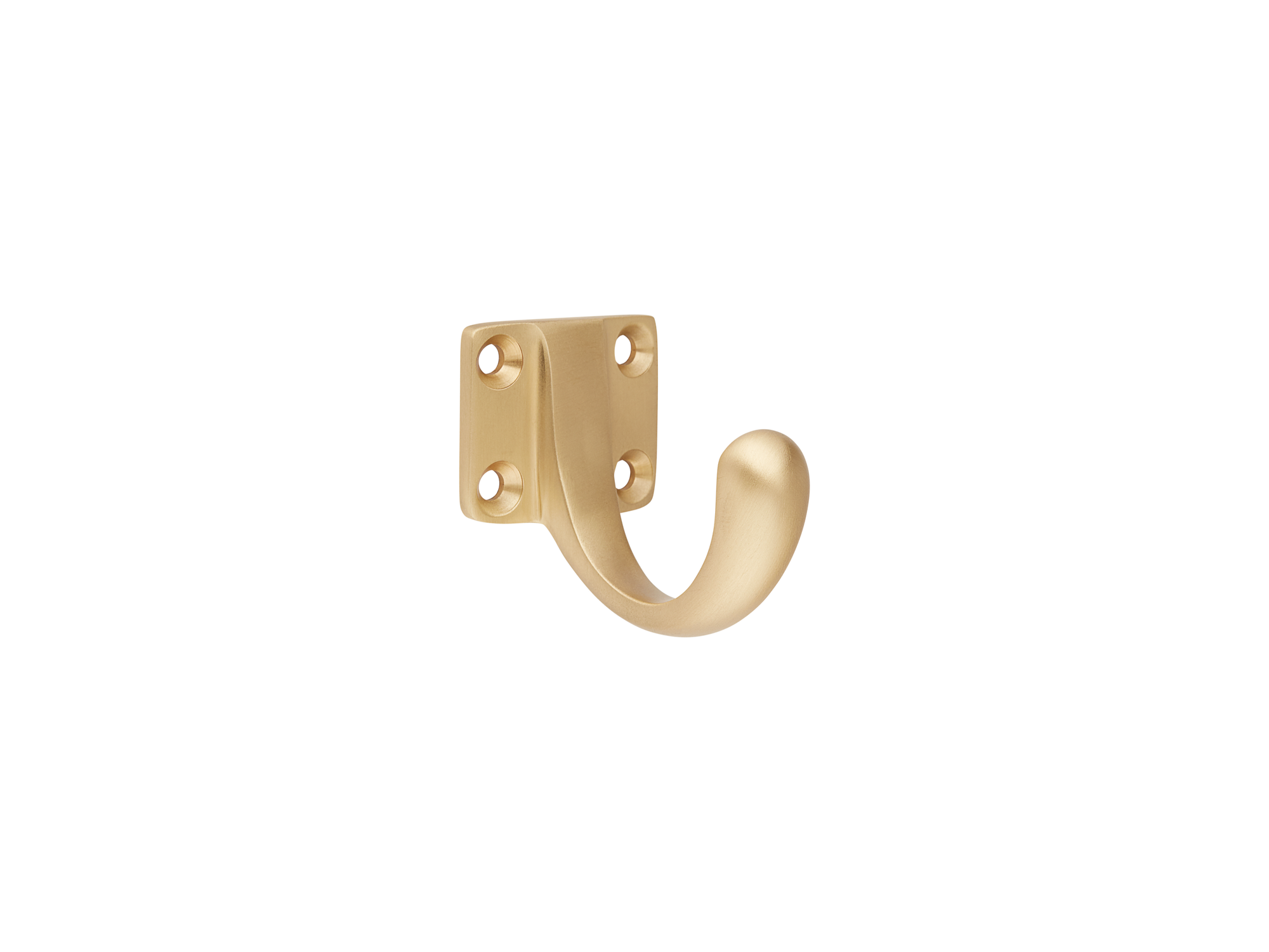 Solid Brass Coat and Hat Hook