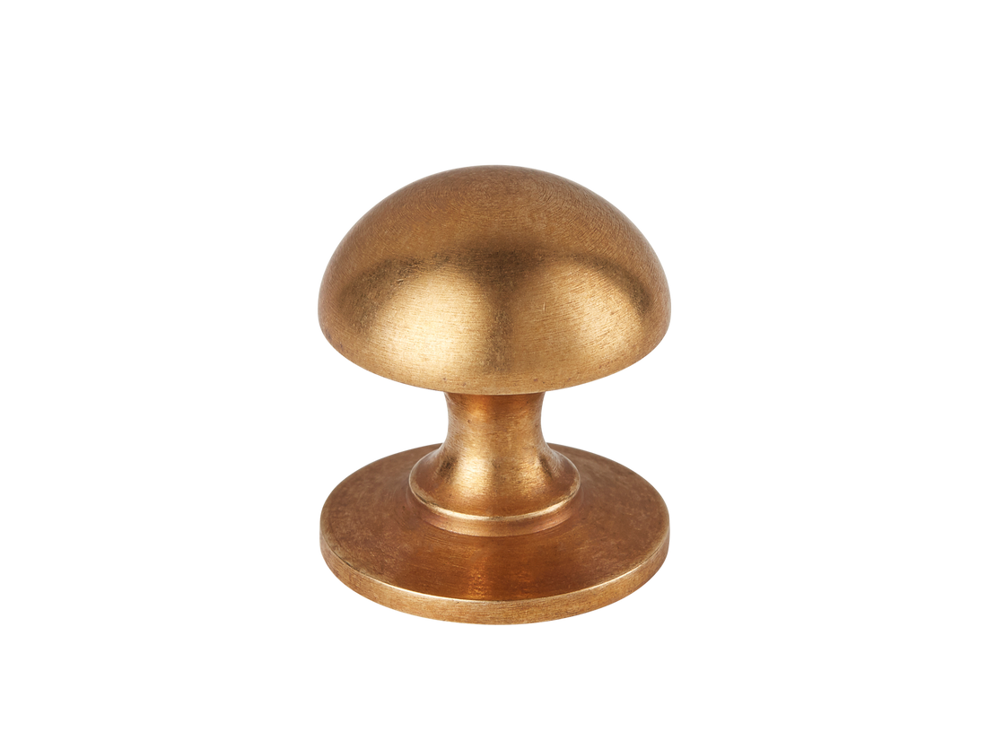 Cotswold Solid Brass Bun Knob Armac Martin