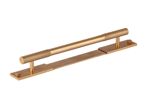 Sample of MIX Diamond Knurled Pull Handle & Backplate