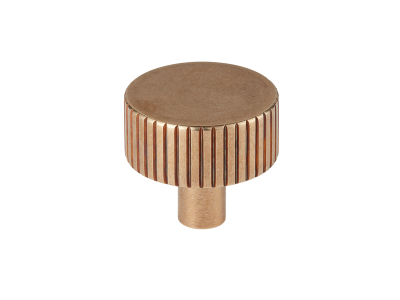 MIX Straight Knurled Cabinet Knob