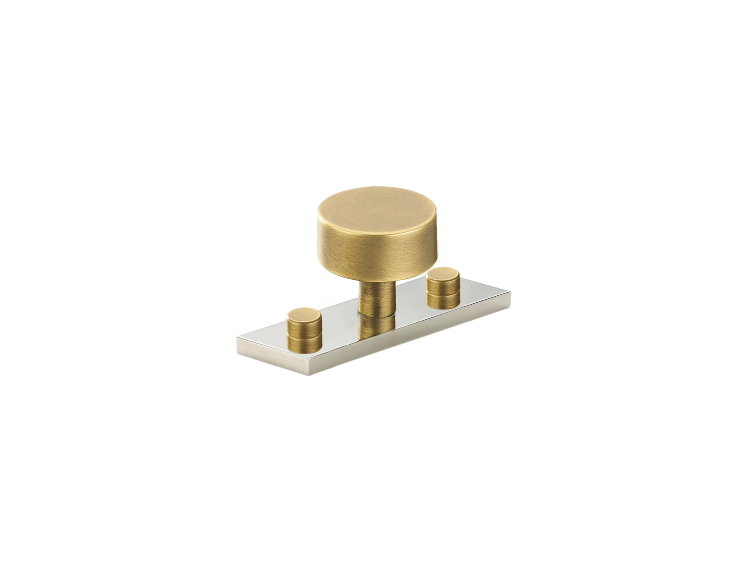 MIX Straight Knurled Knob & Backplate Addition