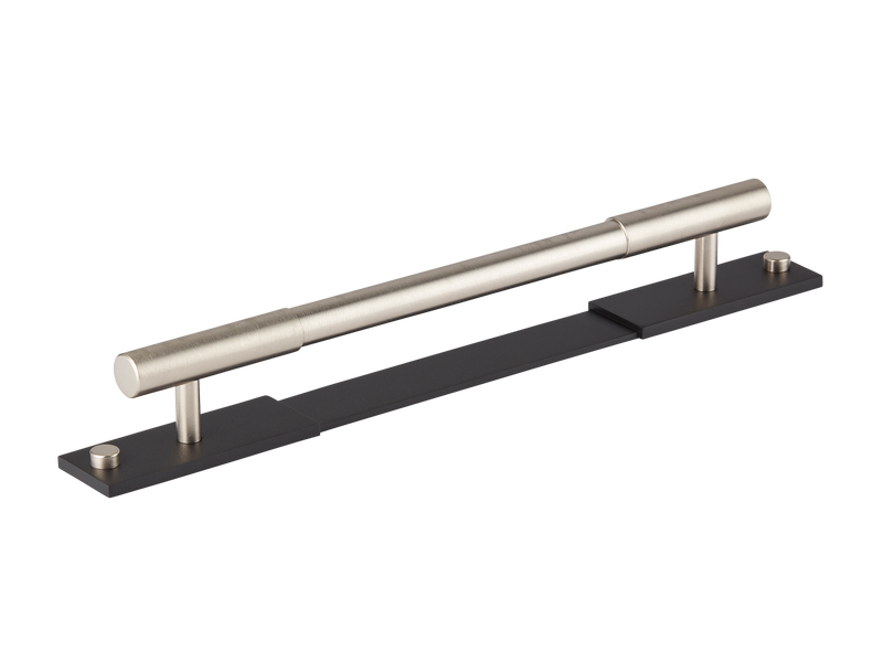 MIX Plain Cabinet Handle & Backplate - Mixed Finish